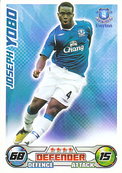 Joseph Yobo Everton 2008/09 Topps Match Attax #93